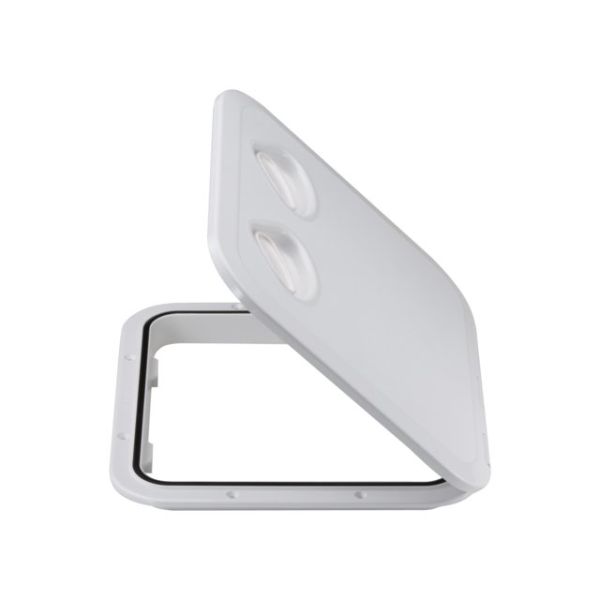 Hatch 370x375mm white