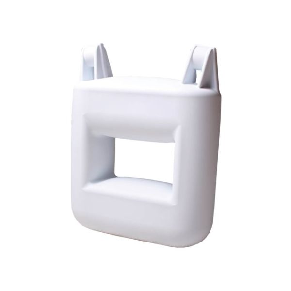 Treppenschutzgitter 1 Stufe weiß