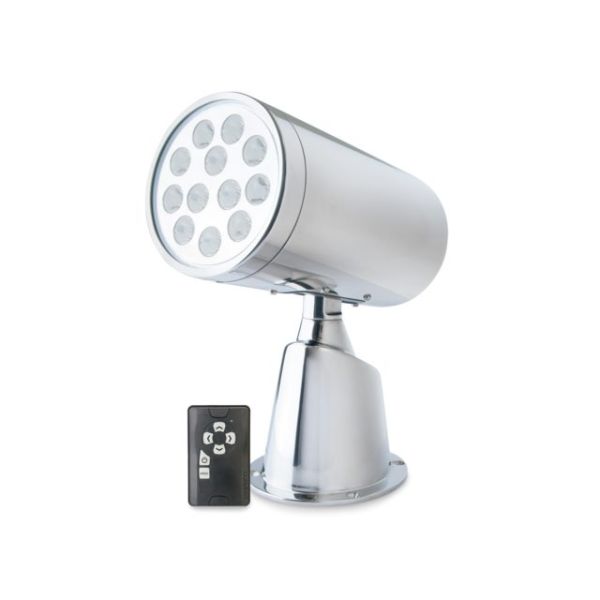 Wireless LED IP67 SS Spotlight With Remote