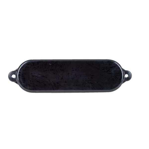 Flat fender black 45x12x6cm