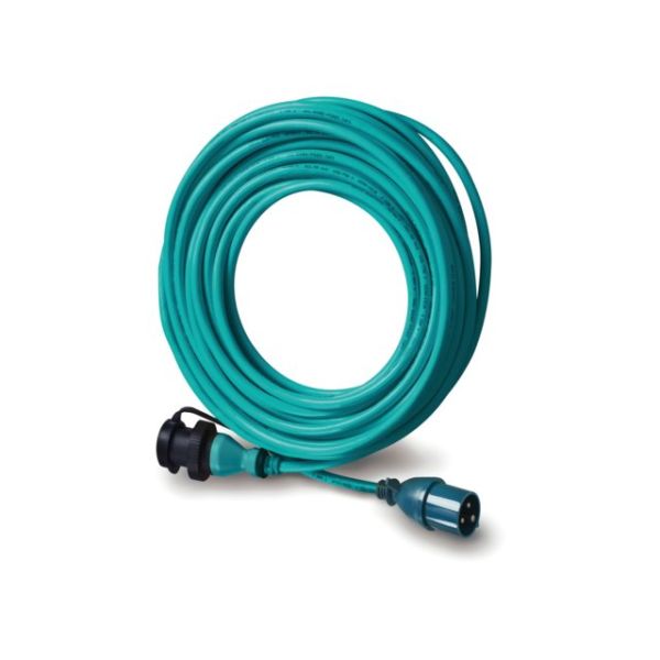 121160150 15 meter. 2.5 mm2 – green incl. cable bag