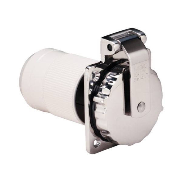 50A 125V El Inlet SS with Enclosure