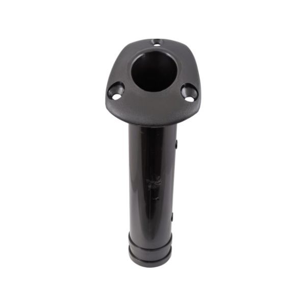 Recessed fishing rod holder black