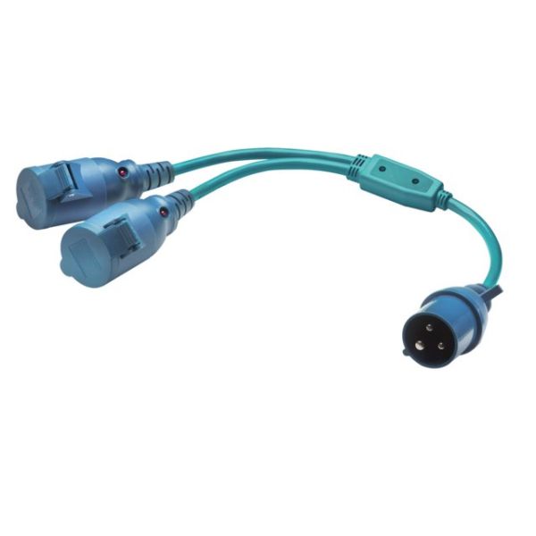 121160920 Mastervolt Pigtail Splitter for CE plug
