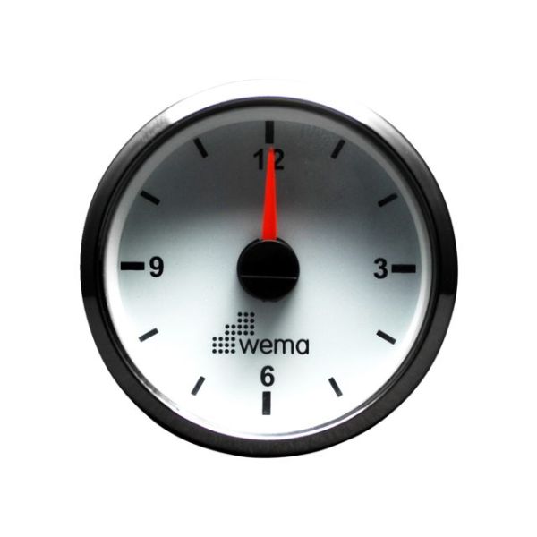 Silver Series Uhr weiß