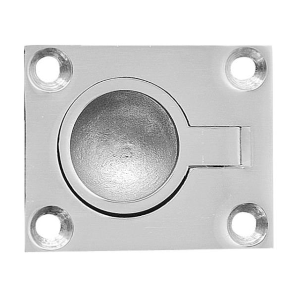 Hatch ring stainless steel flush 48x38mm
