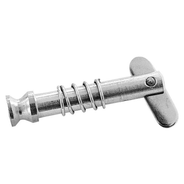Stainless steel locking pin with spring and drop nose 8mm