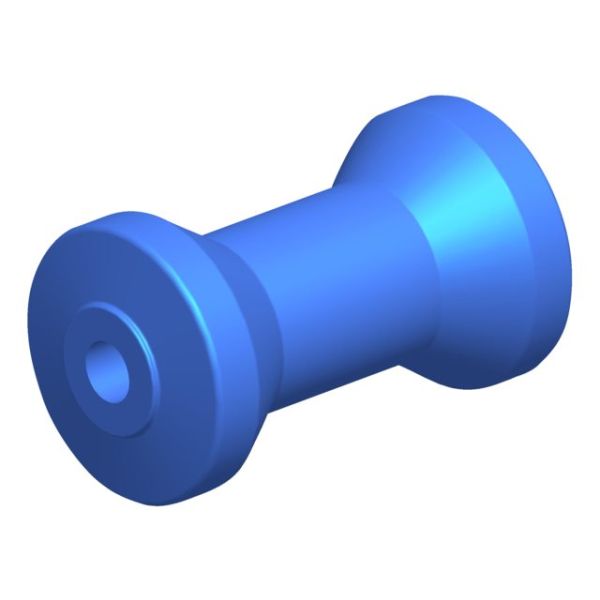 Kielrolle PU L125mm Ø72mm as16mm