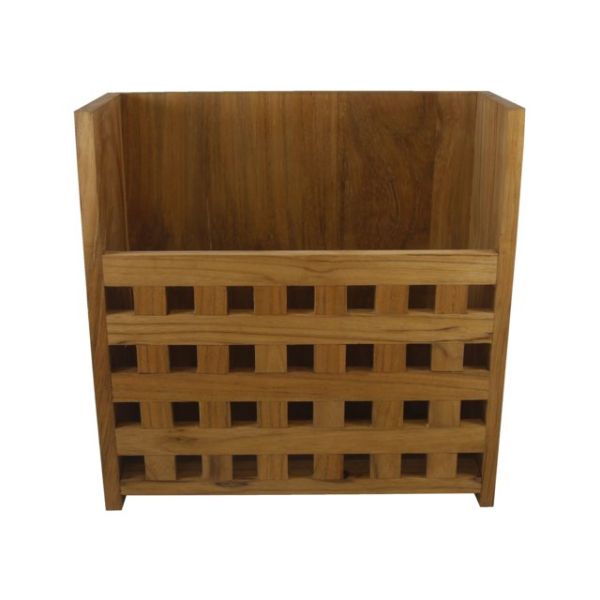 Block grid storage rack 26.5x28x11