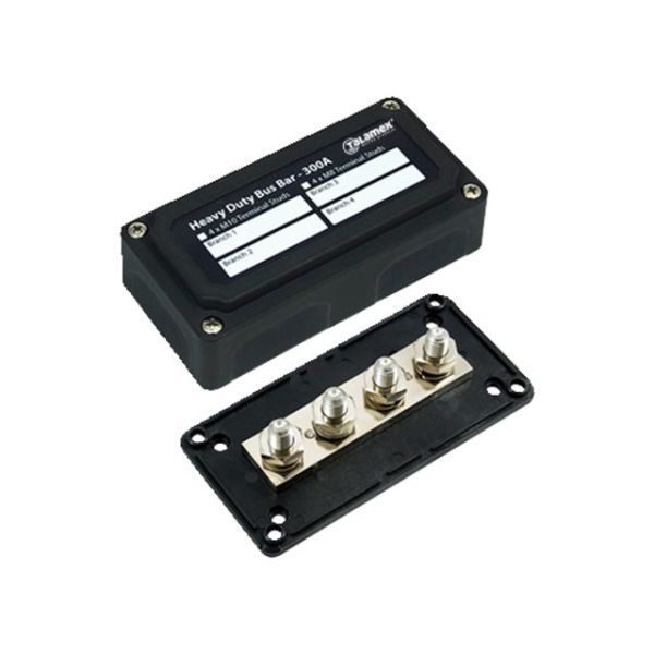 Busbar heavy duty 4xM10 max 300A