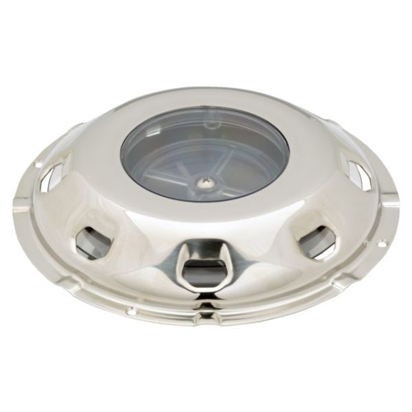 Deck fan stainless steel hood Ø 200mm lockable