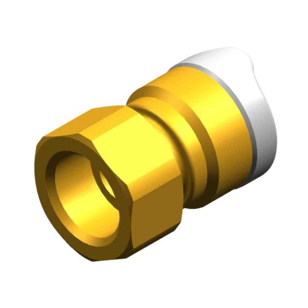 WX1533B Adapter 1/2" BSP 15mm female messing