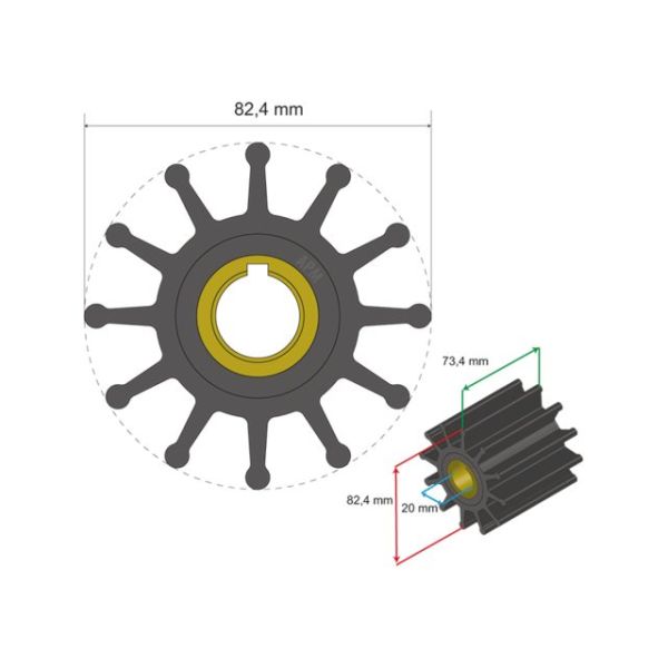 Premium Impeller no. 06-02-025