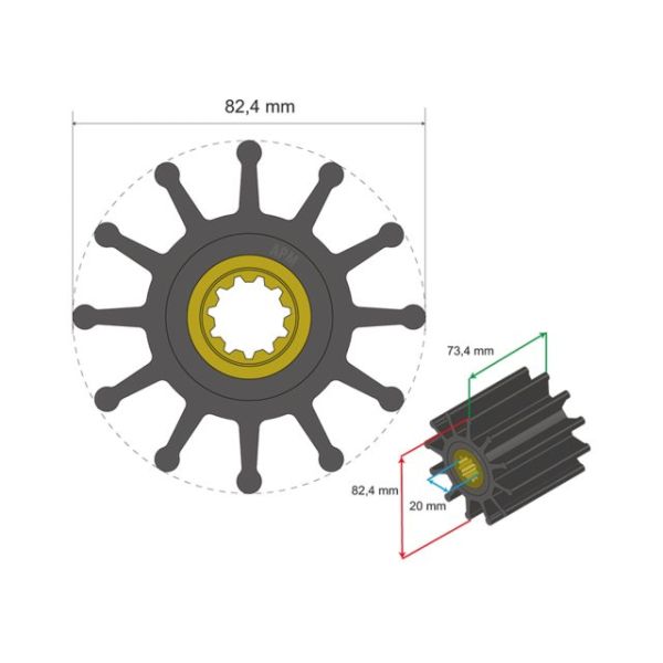 Premium Impeller no. 06-02-026