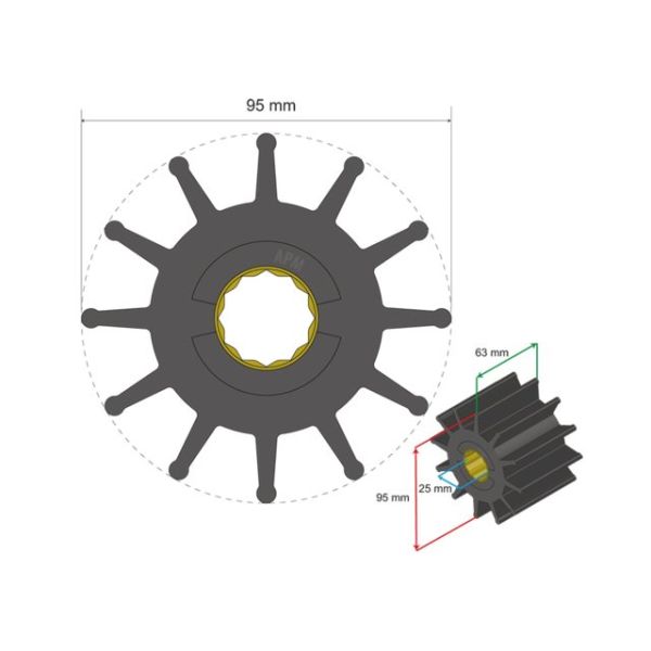 Premium Impeller no. 06-02-028