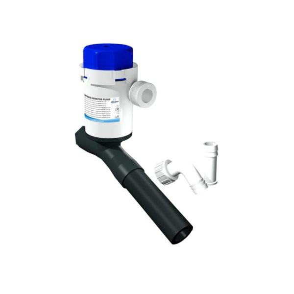 º Belüftungspumpe Twinport 1100gph Winkel 24V