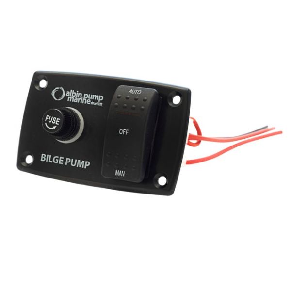 Bilge pump switch panel 3 positions 12/24V