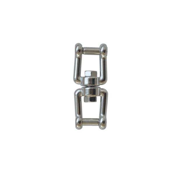 Swivel closure stainless steel clevis-fork hexagon 6mm