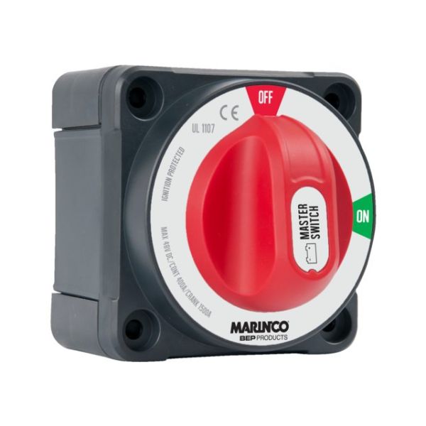 Accuschakelaar on/off op- & inbouw dubbelpolig