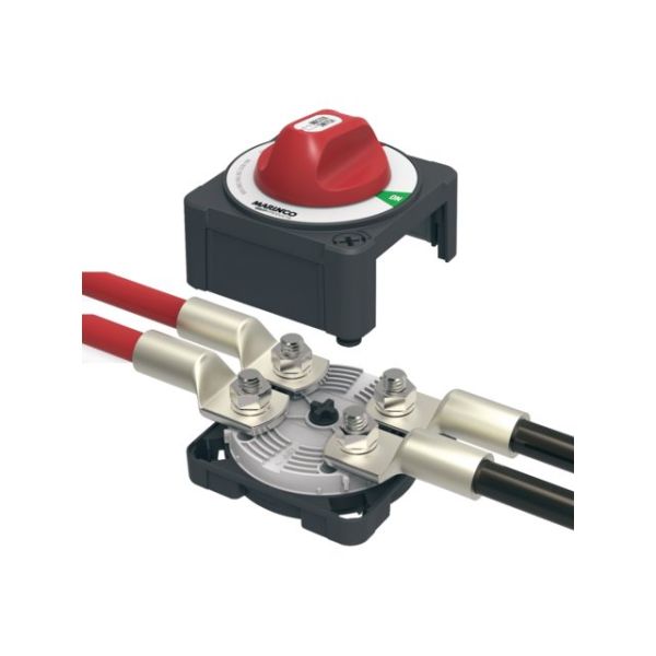 Batterieschalter Ein/Aus, Oberflächenmontage, zweipolig