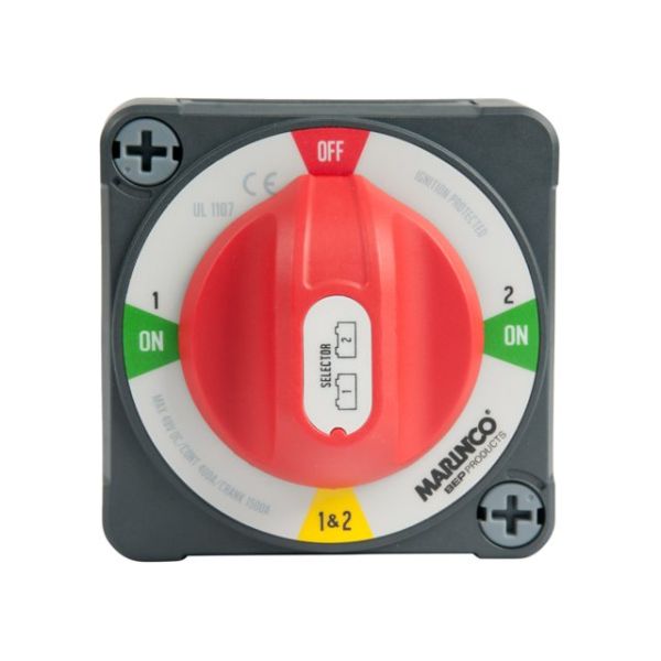 Accuschakelaar on/off/1/1&2 opbouw