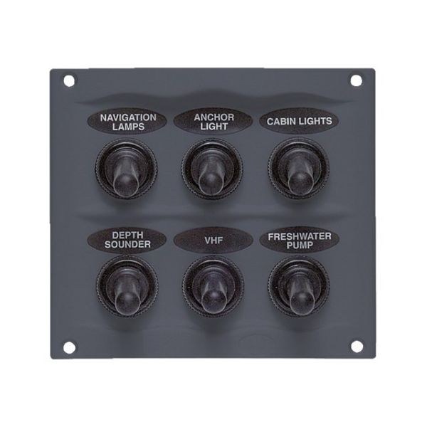 Switch panel 6 switches