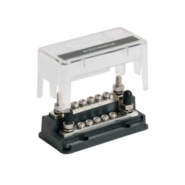 Z-Busbar 10 terminals, 4 studs