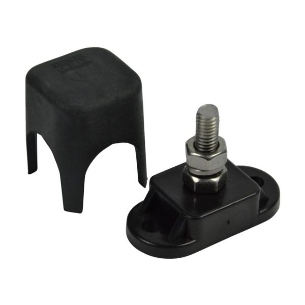 Power clamp 6mm stud black