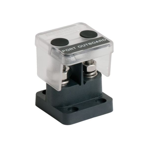 Kraftklemme 1x8mm & 1x10mm Bolzen