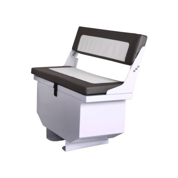 2-person seatbench FCT880 for steering console white