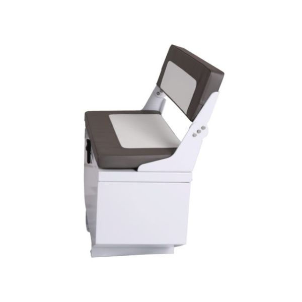 1-person seatbench FCT725 for steering console white