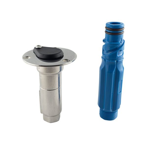 Deck connection deck wash pump stainless steel