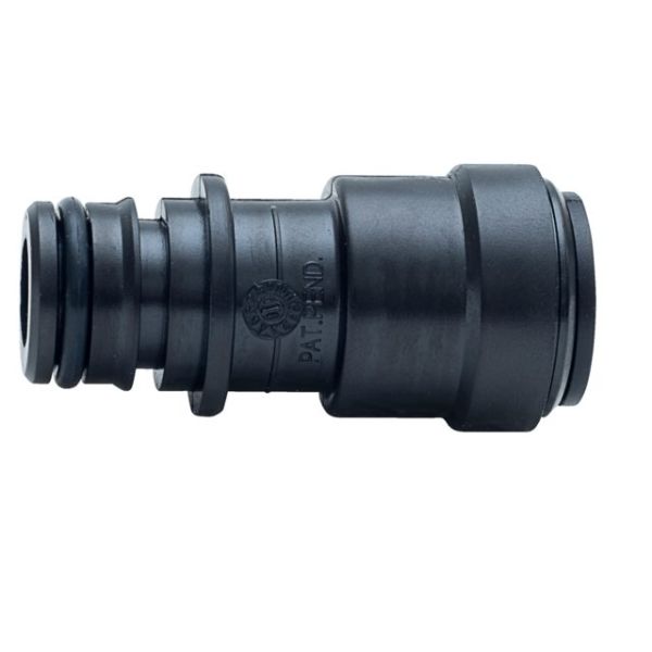 Hose connection straight 15mm