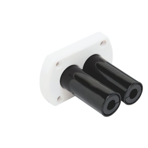 Doppelstockdurchführung R8W weiß