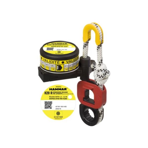 Hydrostatic release solar rafts