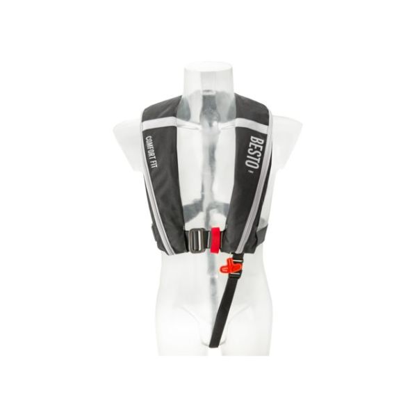 Besto Comfort fit 180N mh schwarz/grau