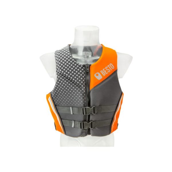 Besto Neoprene 50N L Black/Gray/Orange