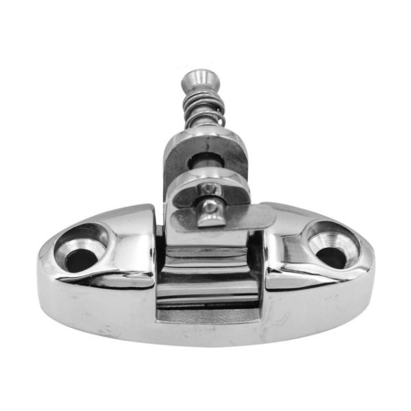 Pipe hood fitting stainless steel deck hinge with drop nose pin