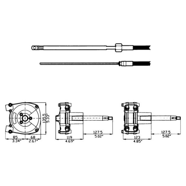 M66 Steuerkabel 6,10 m