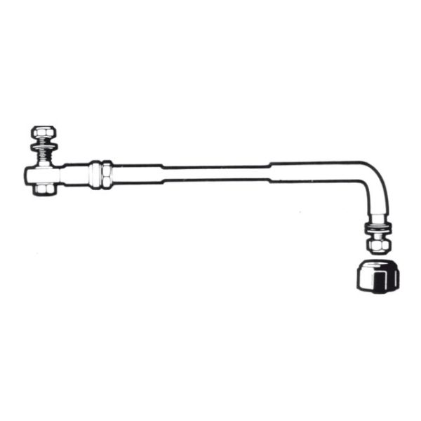 A74SS tiller for OMC