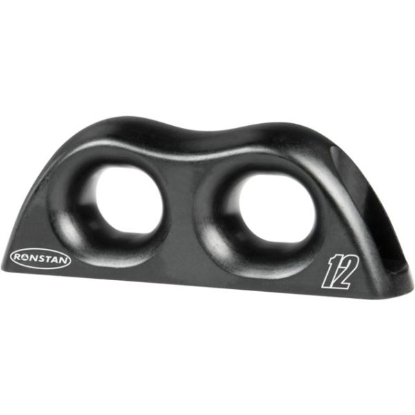 RF8092-12 ropeglide fairlead double black 12mm