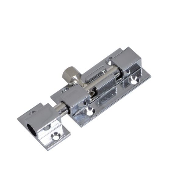 Bolzen Messing verchromt 51mm