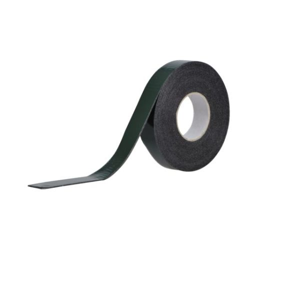 Dubbelzijdig klevend vinyl foam tape zwart 19x1mm 5m