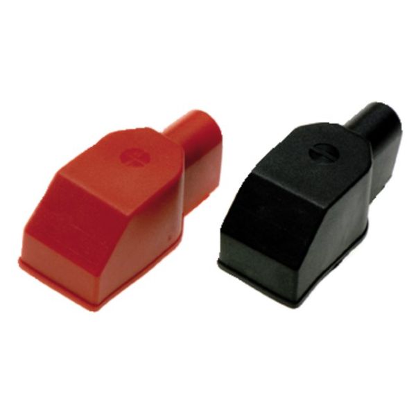 PVC cover cap for battery terminal red