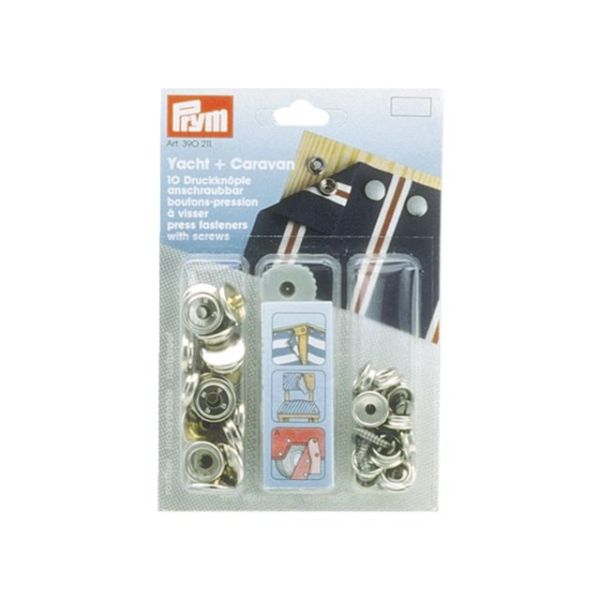 390211 press studs cloth (10 pcs)