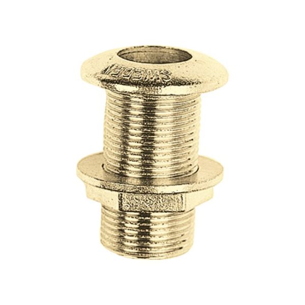 Skin fitting brass 3/8