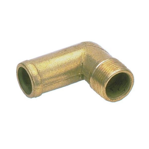 Messing Schlauchtülle 90° 1/2x13mm
