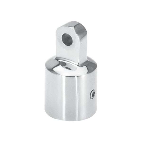 Pipe hood fitting stainless steel end piece 25mm