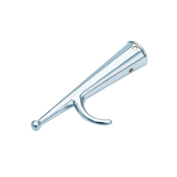 Boat hook chrome plated 200mm