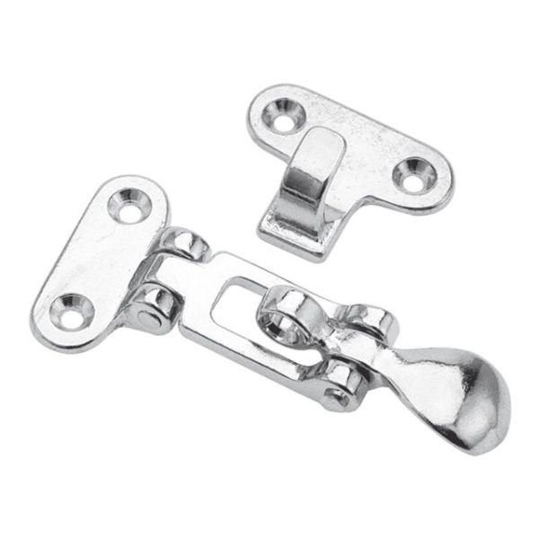 Anti-rattle lock chrome plated 100mm